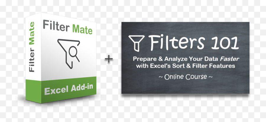 The Filter Mate Add - In For Excel Excel Campus Vertical Png,Microsoft Excel Logos