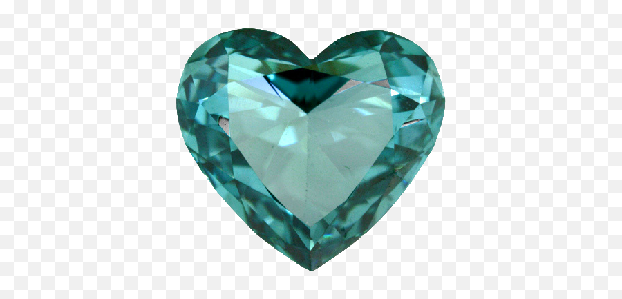 Heart Png Transparent - Heart Cut Blue Diamond Full Size Turquoise Diamond Heart Png,Heart Png Images