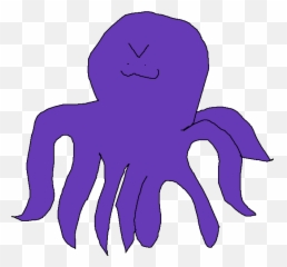 The Kraken By Sundaesatsunset Clipart - Cartoon Kraken Png,Kraken Png