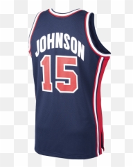 1992 Dream Team Authentic Jersey - Sleeveless Png,Magic Johnson Png
