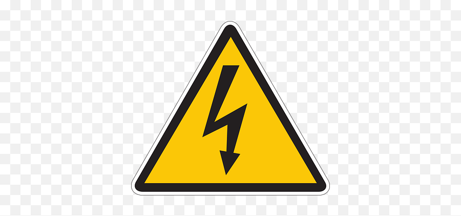 Free Hazard Warning Vectors - Caution High Voltage Png,Hazard Logo