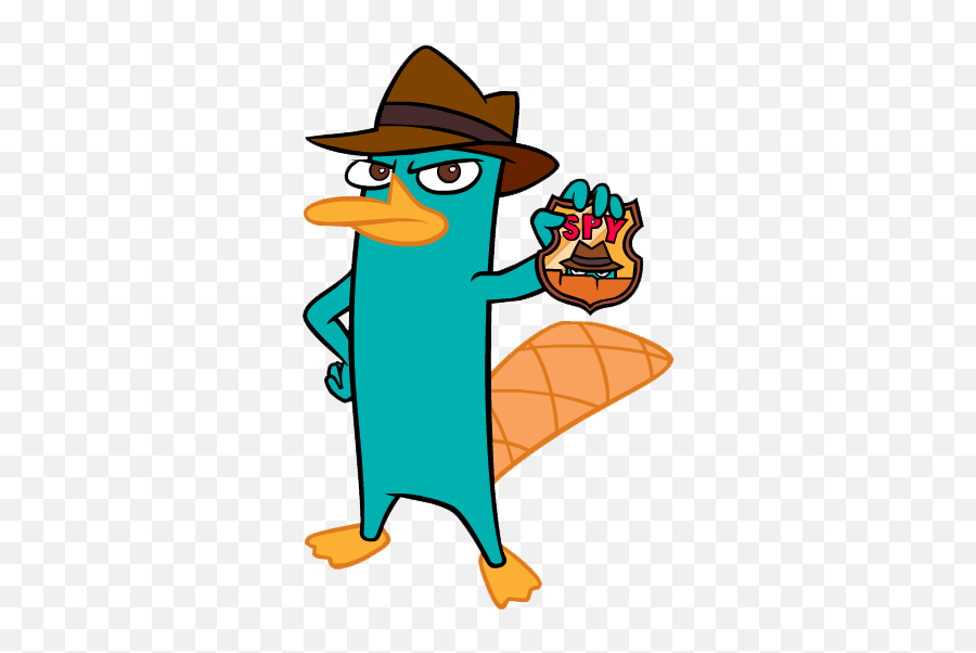 Fighting Evil Transparent Png - Perry Platypus Agent P,Perry The Platypus Png