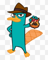 Fighting Evil Transparent Png - Perry Platypus Agent P,Perry The Platypus Png