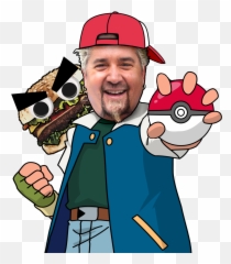Download Hd This Is Guy Fieri As Ash Ketchum Or U201credu201d From - Pokemon png