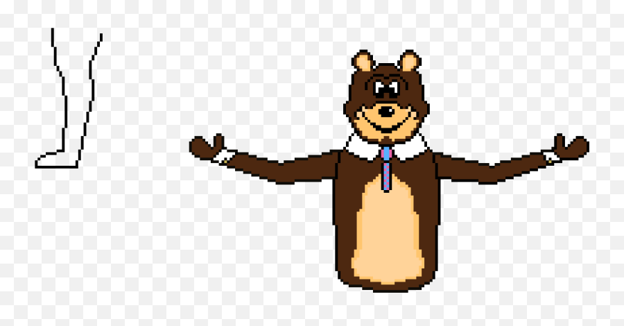 Download Copyright Safe Yogi Bear Rip - Off Pixel Art Full Portable Network Graphics Png,Yogi Bear Png