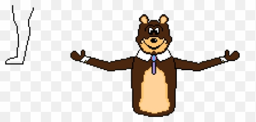 Download Copyright Safe Yogi Bear Rip - Off Pixel Art Full Portable Network Graphics Png,Yogi Bear Png