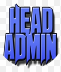 Head Admin - Roblox Head Admin Gamepass png
