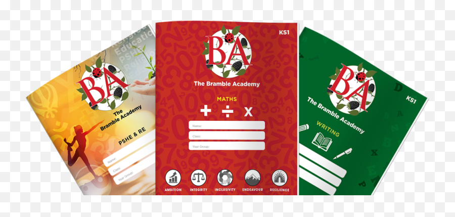 School Exercise Books - 100 Bespoke For Marking Consistency School Exercise Book Cover Design Png,School Books Png