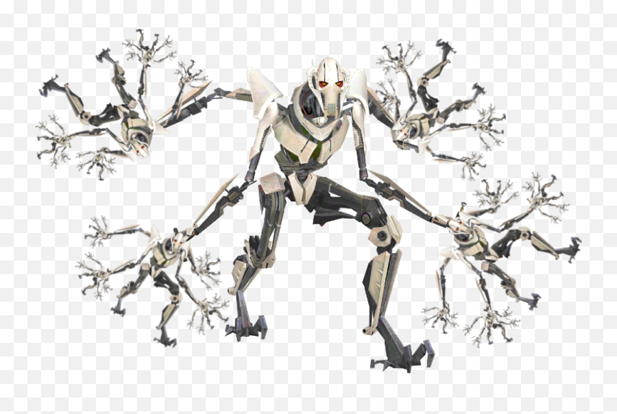 General Grievous Fractile Greivouses With - Fictional Character Png,General Grievous Png