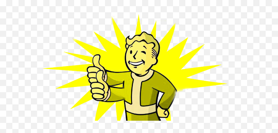 Download 3 Armed Vault Boy - Fallout Shelter Blonde Guy Positive Thoughts Memes Funny Png,Vault Boy Transparent