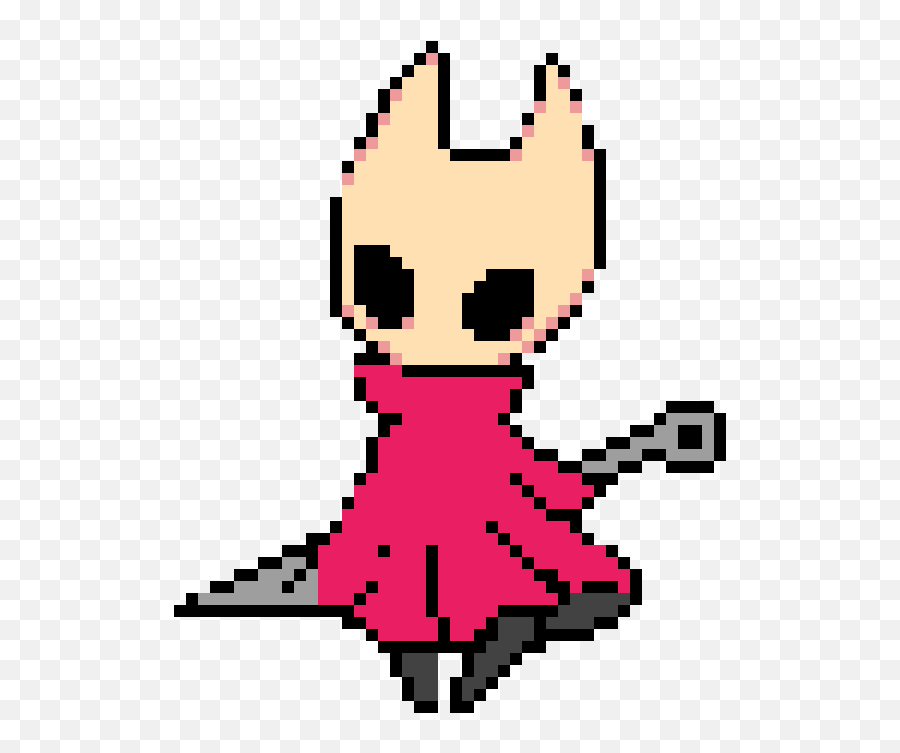 Pixilart - Hornet Hollow Knight Pixel Art Png,Hollow Knight Transparent