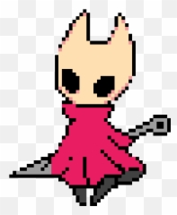 Pixilart - Hornet Hollow Knight Pixel Art Png,Hollow Knight Transparent