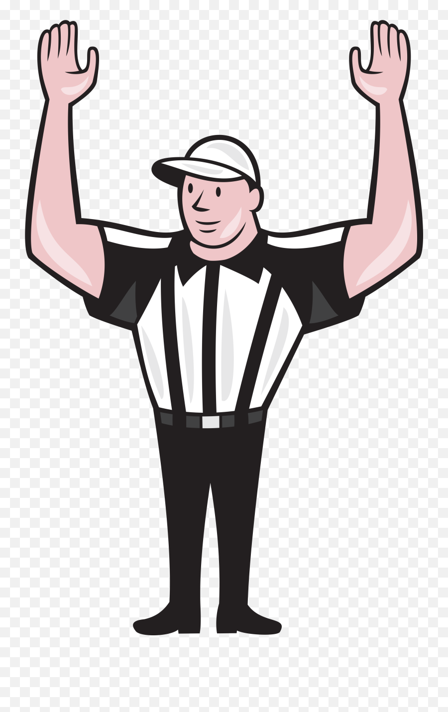 Football Referee Png 7 Image - Cartoon Referee Png,Referee Png