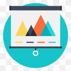 Icon Of Charts And Diagrams Icons - Presentacion Icono Png,Presentation Png