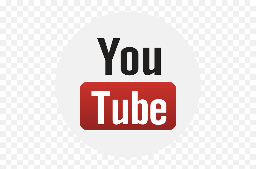Youtube Icon - Round Youtube Icon Png,Youtube Logo