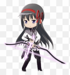 Ribbon Homura Sprite Fanmade Magiarecord - Homura Magia Record Sprite Png,Homura Icon