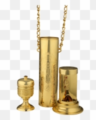 Communion Travel Kit Sick Call - Standing cylindrical Ciborium png