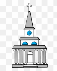 Free Catholic Cross Clipart - Clipartix Outline Of A Church png