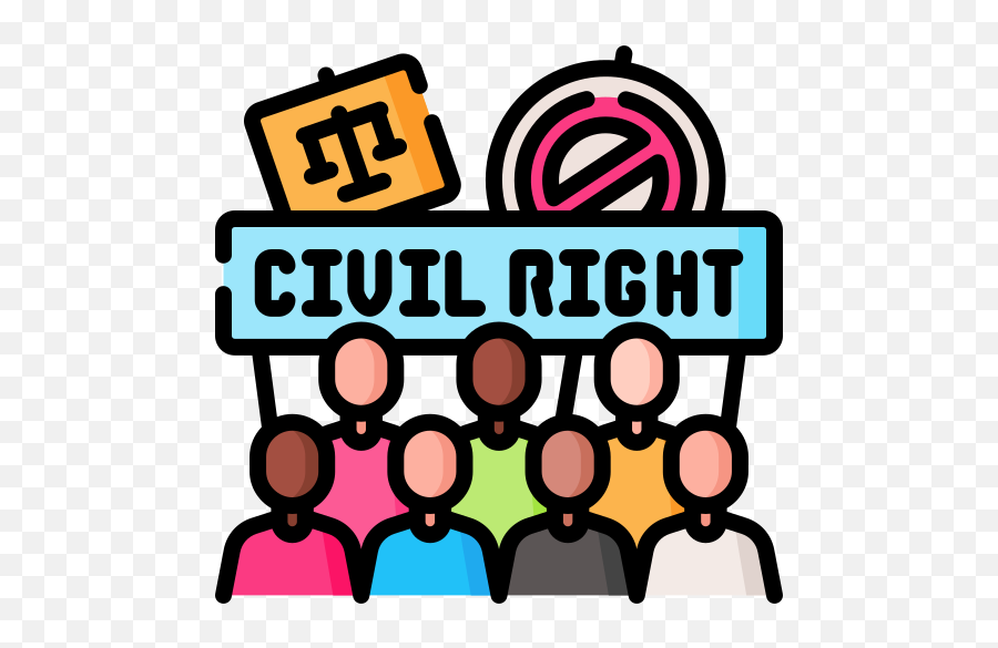 Civil Right Movement - Free Communications Icons Civil Rights Movement Icon Png,Movement Icon