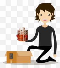 Diagon Alley Eaglemoss - Cardboard Packaging png