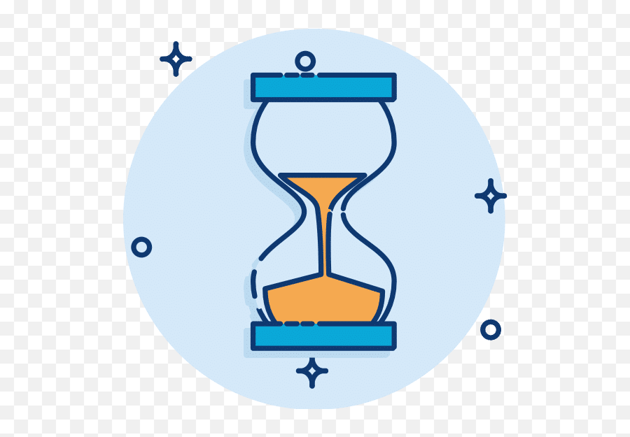 Iconsy U2013 Canva Png Hourglass Icon Blue Red