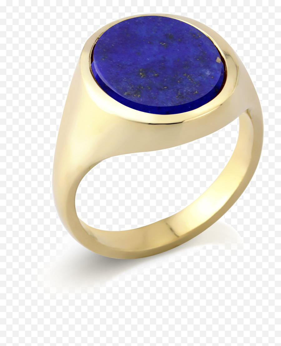 9ct Yellow Gold Signet Ring - Gold Tiger Eye Ring Png,Lapis Png