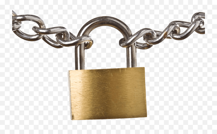 Padlock Chain Transparent Png - Lock And Chain Png,Lock Png