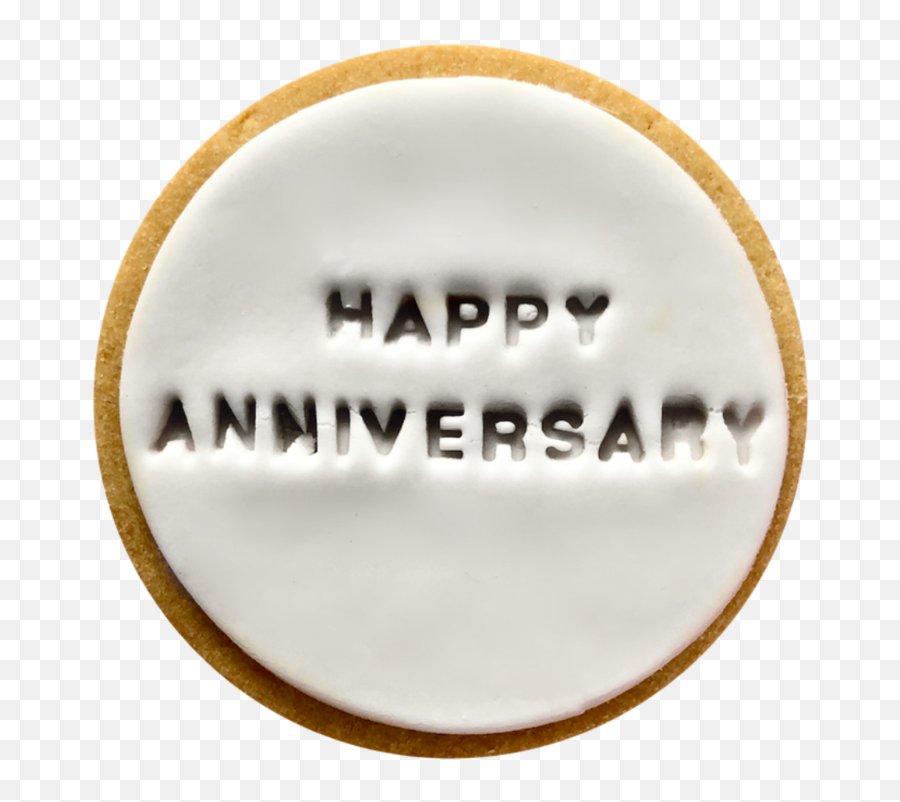 Happy Anniversary Gift Cookie - Emblem Png,Happy Anniversary Png