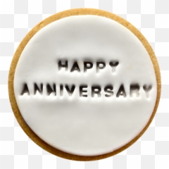 Happy Anniversary Gift Cookie - Emblem Png,Happy Anniversary Png