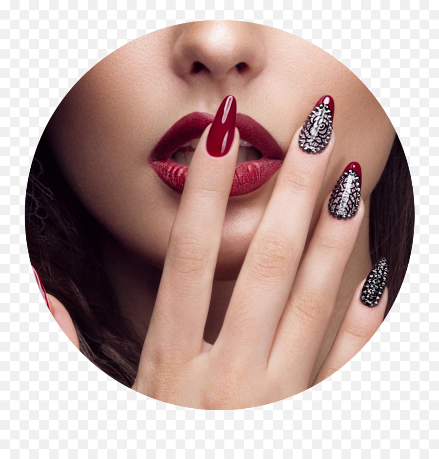Download Q - Nails Offer A Wide Selection Of Luxury Manicure 3d Nail Art Design 2018 Png,Manicure Png