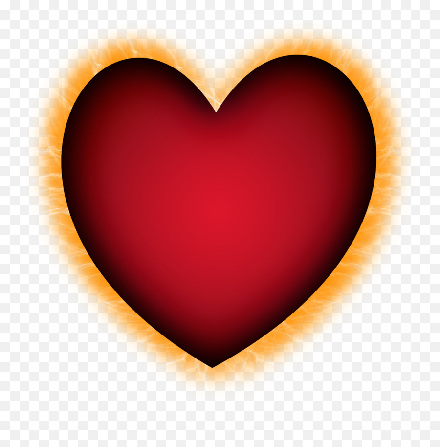 Hd Red Heart Shape Free Png And Clipart Download - Heart,Love Heart Png