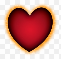 Hd Red Heart Shape Free Png And Clipart Download - Heart