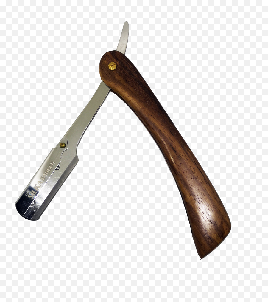 Download Wooden Handle Shaving Straight Png Barber Razor