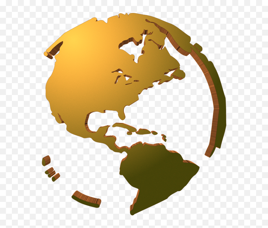 Globe The Earth - Free Image On Pixabay World Map Png,Globo Png