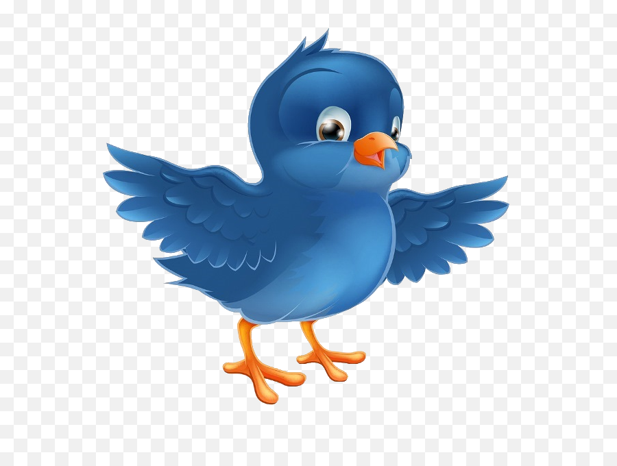 Cartoon Bird Transparent Png Clipart - Blue Bird Clipart,Blue Bird Png