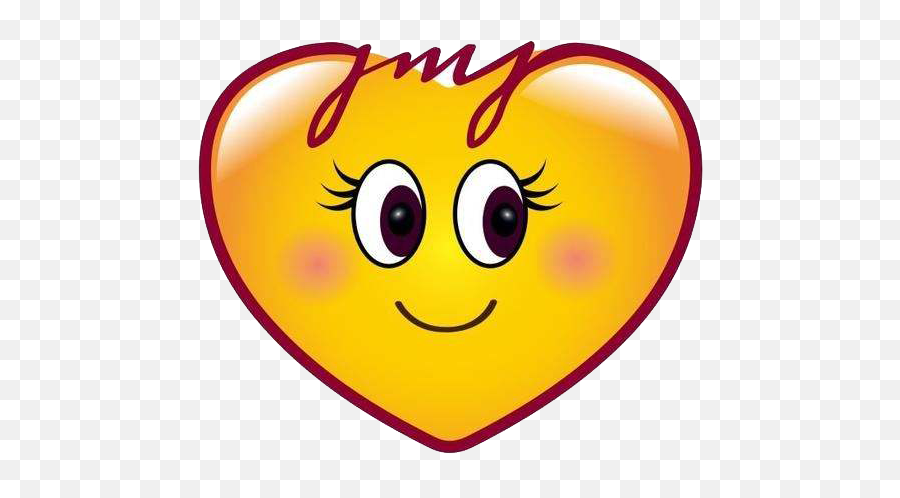 Emoji Heart Smiley Sticker - Smile Love Png Download 640 Smiley Sticker Images Download,Love Emoji Png
