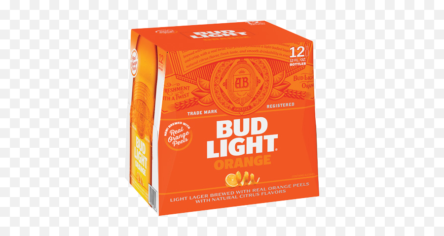 Download Bud Light Orange 12 Pack Png Image With No - Box,Bud Light Bottle Png