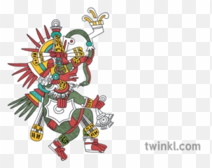 Aztec God Quetzalcoatl Ks2 Illustration - Serpent À Plumes Quetzalcoatl Png,Quetzalcoatl Png