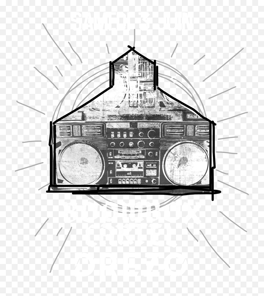 Boombox Cartel Full Size Png Download Seekpng - Sketch,Cartel Png