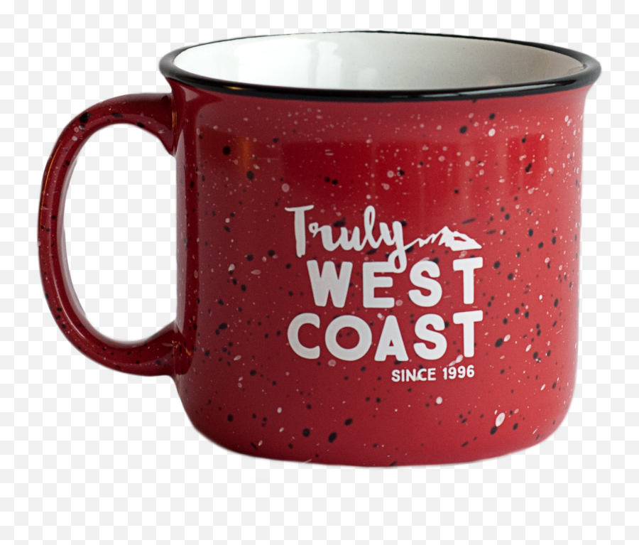 15 Oz Ceramic Campfire Mug Red - Coffee Cup Png,Mug Transparent