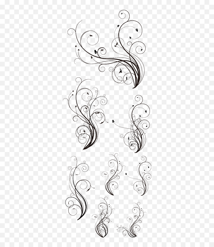 Vector Flourishes - Vector Flourishes Png,Ornamentos Png