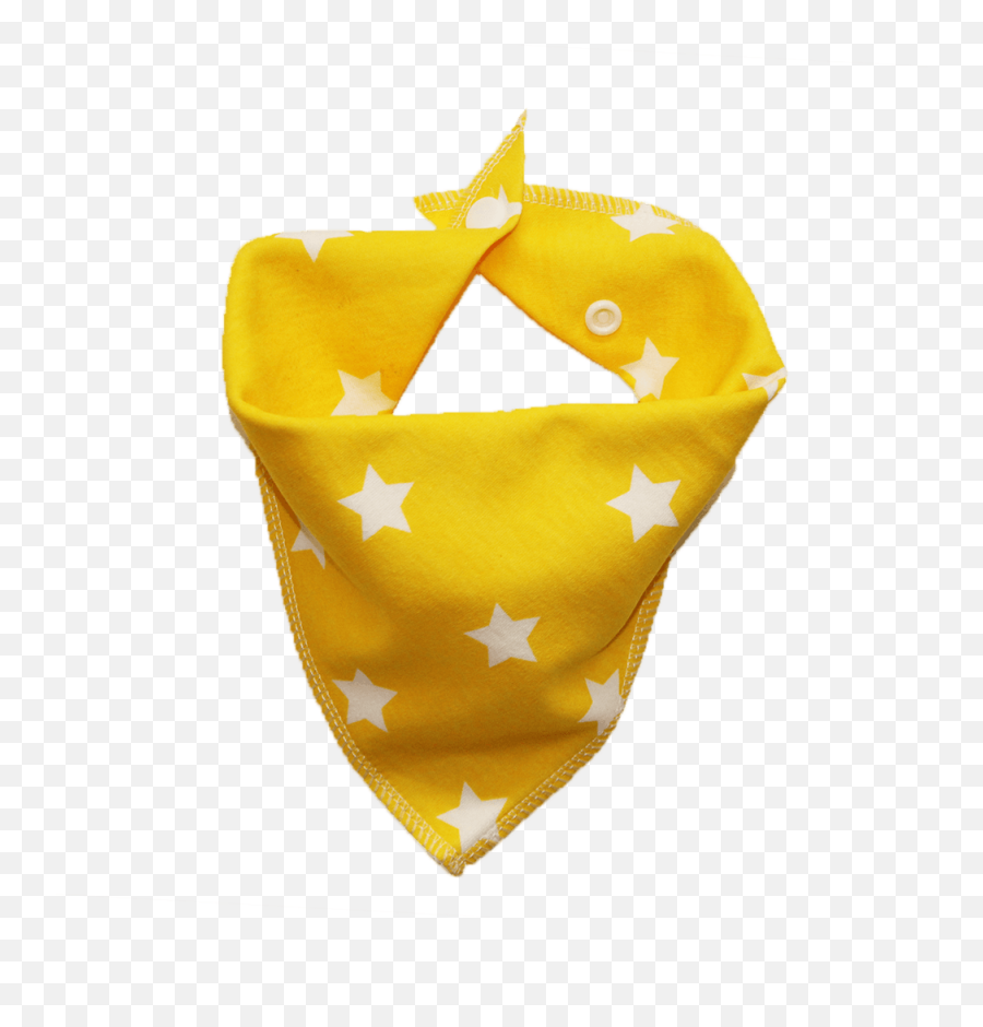 Yellow Star Print Dog Bandana - Yellow Head Bandana Png,Yellow Star Transparent
