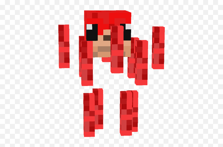 Ugandan Knuckles Blaze - Uganda Knuckles Skin Minecraft Png,Ugandan Knuckles Transparent