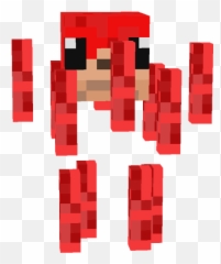 Ugandan Knuckles Blaze - Skin Minecraft png