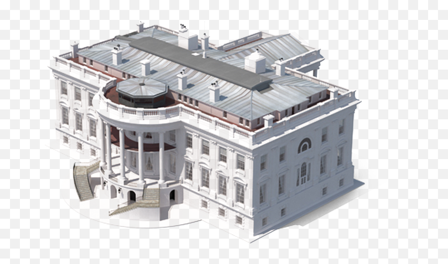 White House Building Png Download - The White House,White House Transparent Background
