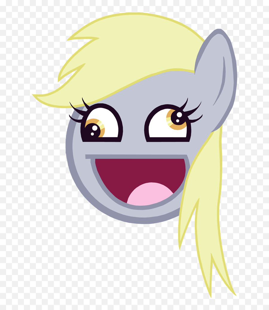 11 Epic Awesome Faces - Derp My Little Pony Png,Derp Face Png