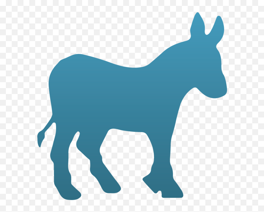 Donkey Temporary Tattoo - Primary And Caucuses Symbol Png,Donkey Transparent