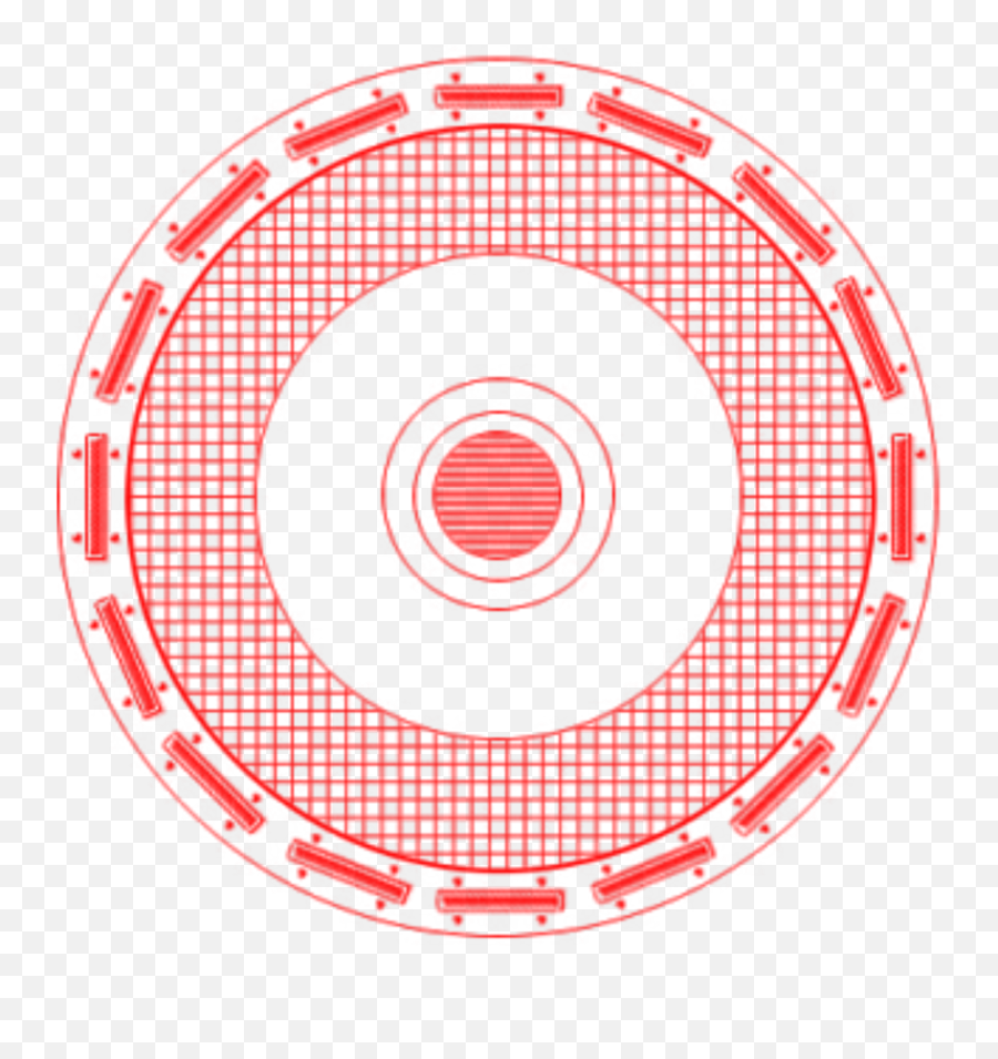 Red Circle Tech Technology Digital Sticker By - Circle Png,Red Circle Png