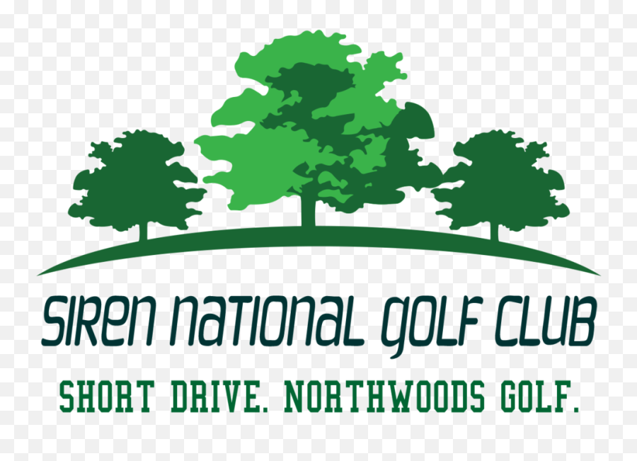 Siren National Golf Club - Lawn Service Trees Clipart Png,Golf Club Transparent