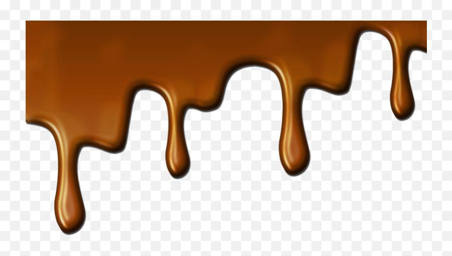 Melted Chocolate Dripping Png Free - Dripping Chocolate Transparent Background,Blood Drip Transparent